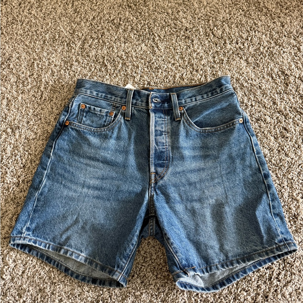 Levi's Women's Blue Jean Shorts